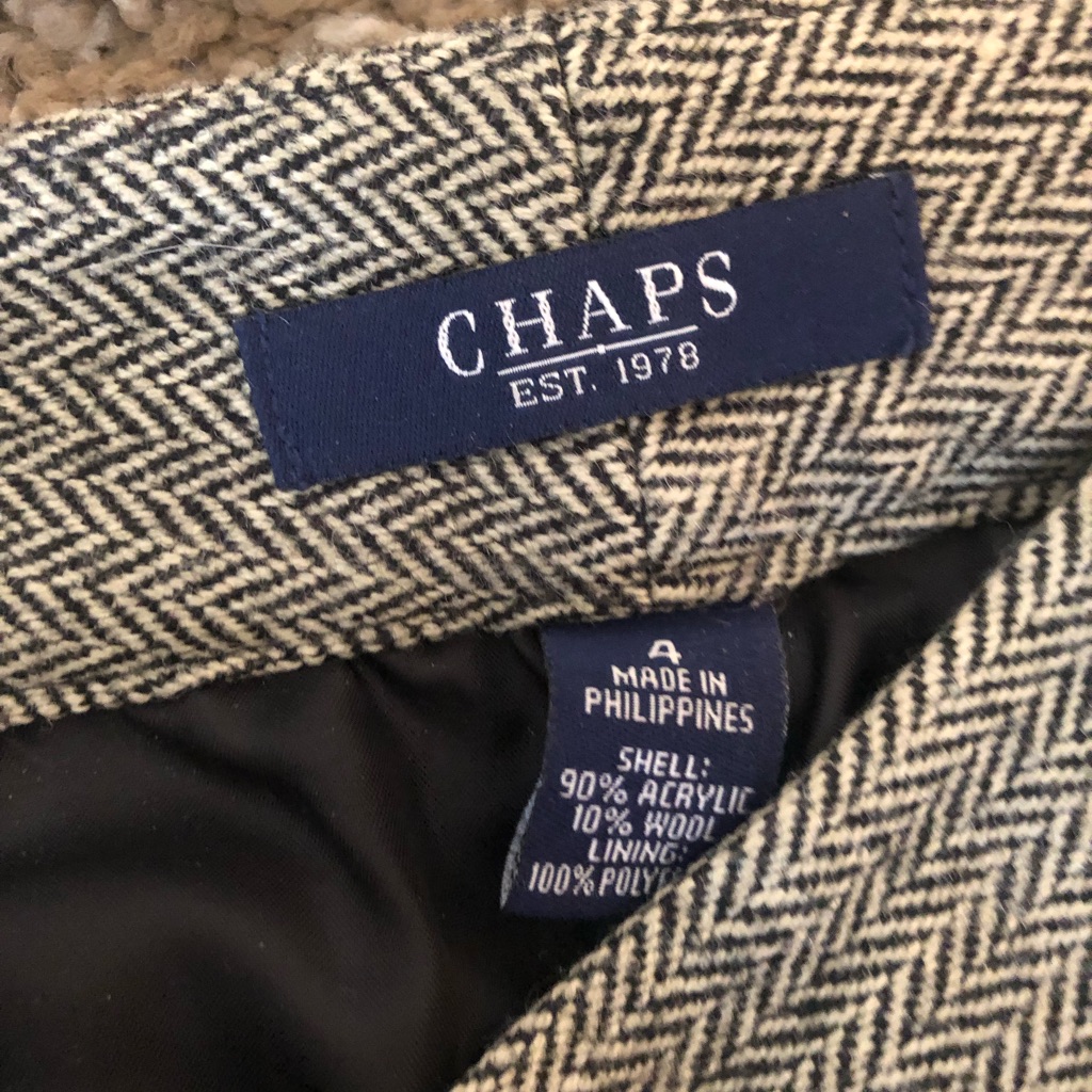 Chaps Pants.